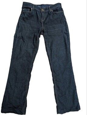 Reitmans Women's Dark Indigo Straight Jeans